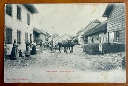 Belmont / Yverdon - Rue de Palud animée 1901