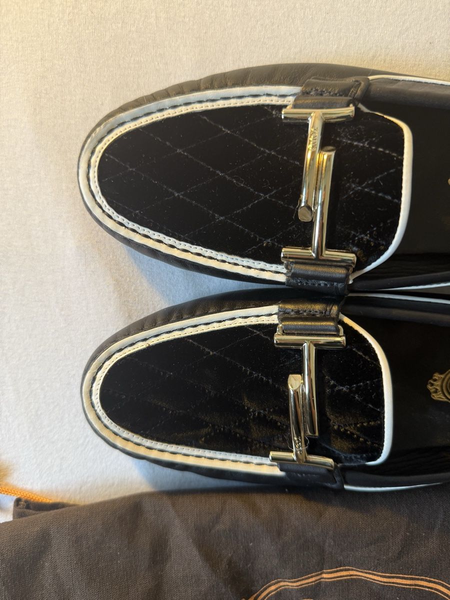 Tod'S Scarpe da donna: TOD'S Mokassins Damen Schwarz Grösse 37.5 Leder mit Tasche – Nuovo (secondo la descrizione) da Winterthur venduto da yan_j9zj 1