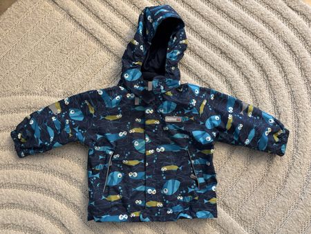 Reima Regenjacke Grösse 74 mit Fischmuster guter Zustand