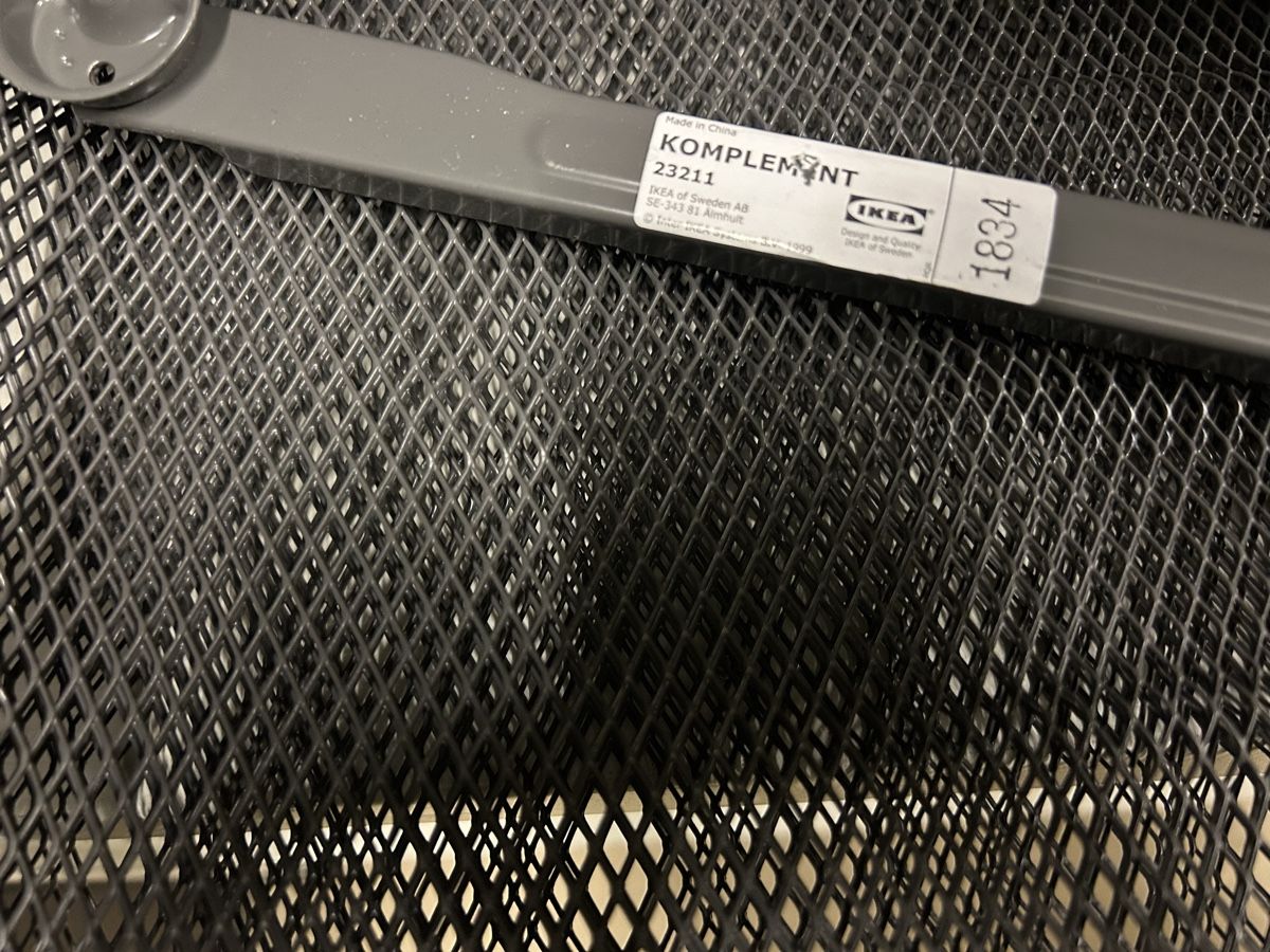 Ikea Altro per la casa: Ikea Komplement 4 Körbe & 2 Stangen, Breite 75 cm – Usato da Kappel SO venduto da Hasli12 3