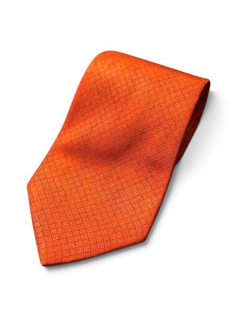 Lanvin Paris Krawatte Orange / Rot Vintage Klassisch