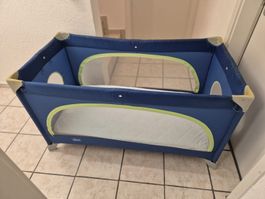 Reisebett Chicco blau mit Matratze guter Zustand