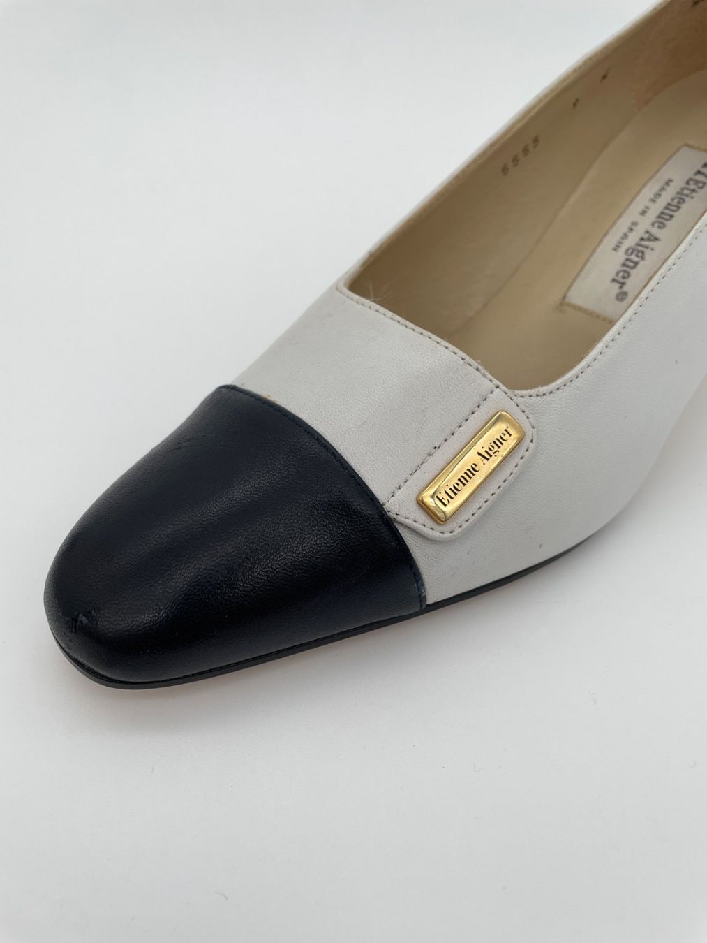 Aigner Scarpe da donna: Aigner Spectator  Pump EU 40.5 Weiß – Usato da Zürich venduto da shoe_shop 6