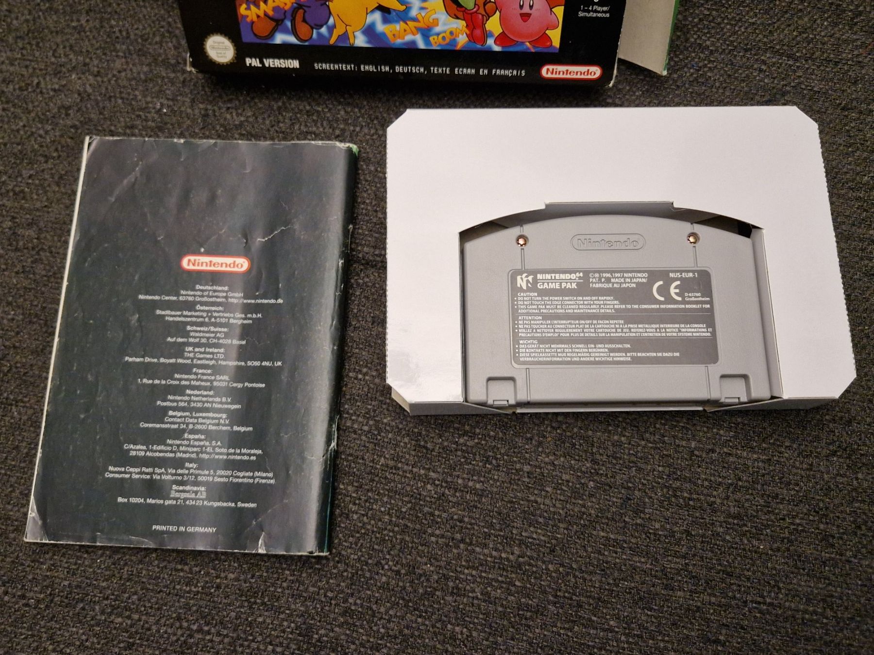 Giochi: Super Smash Bros. OVP / N64 – Usato da Rain venduto da Laupia 3