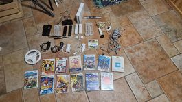Nintendo Wii Konsole inkl. 12 Spielen & Zubehör