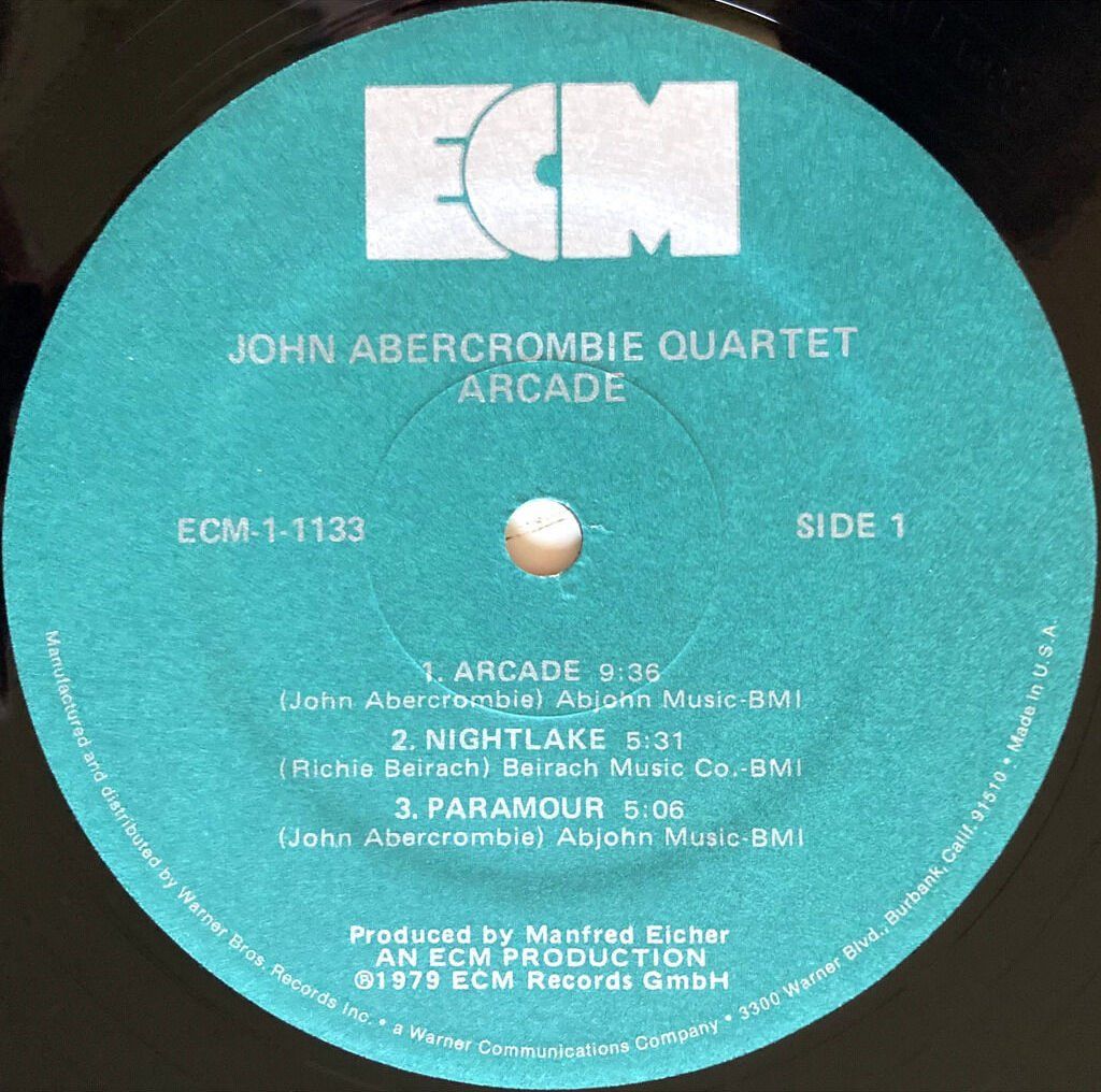 Vinyles: JOHN ABERCROMBIE QUARTET - ARCADE – D'occasion à Bottens par hotter-than-hell 2