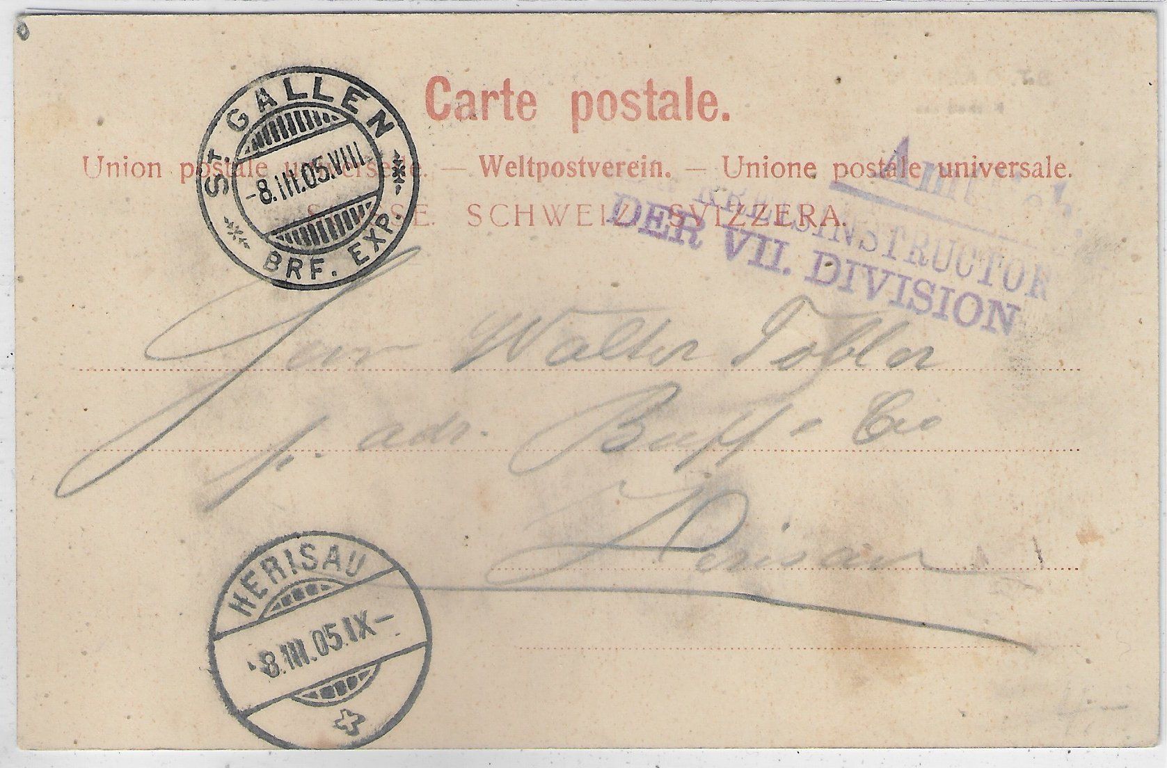 Cartoline postali: St. Gallen - Kathedrale - animee belebt – Usato da Ettingen venduto da Kartenplanet 1