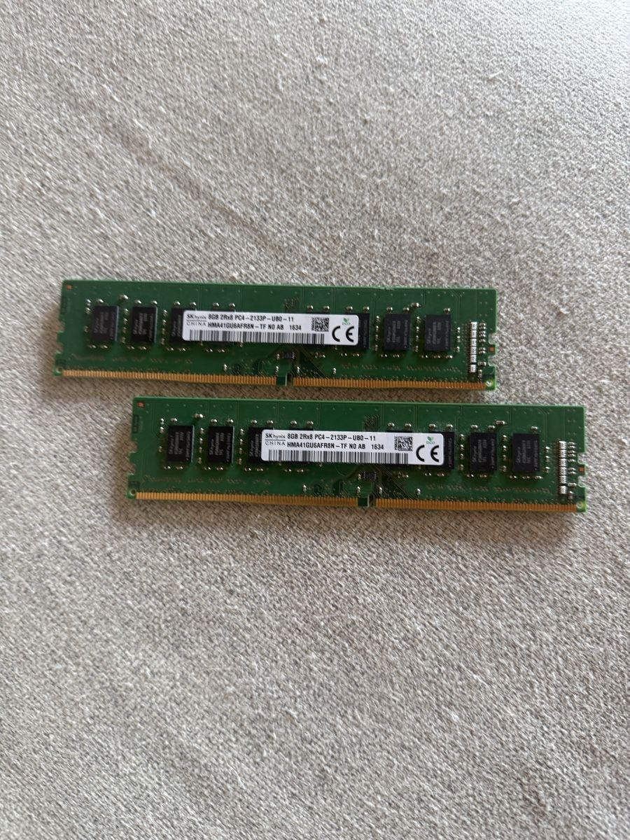 Mémoires / RAM: DDr4 Rams 2x8 gb – D'occasion à Elsau par koc_7sx9