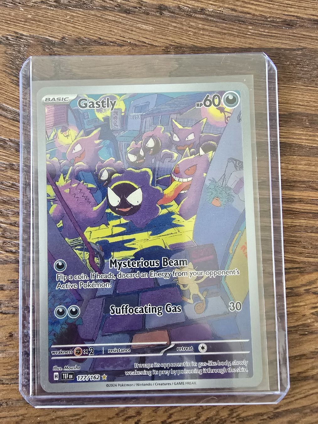 Pokémon Sammelbilder & Trading cards: Gastly TEF 177/162 NM – Neu (gemäss Beschreibung) aus Chézard-St-Martin von arkanges25 1