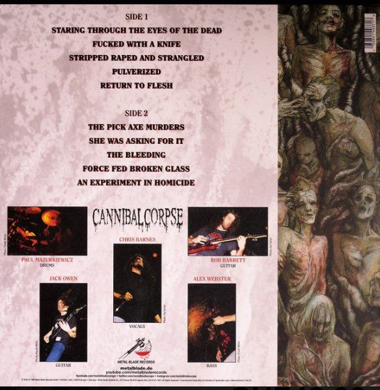 Dischi in vinile: Vinyle Cannibal Corpse The Bleeding - LP Comme Neuf – Nuovo (secondo la descrizione) da Etoy venduto da vin_hss9 1