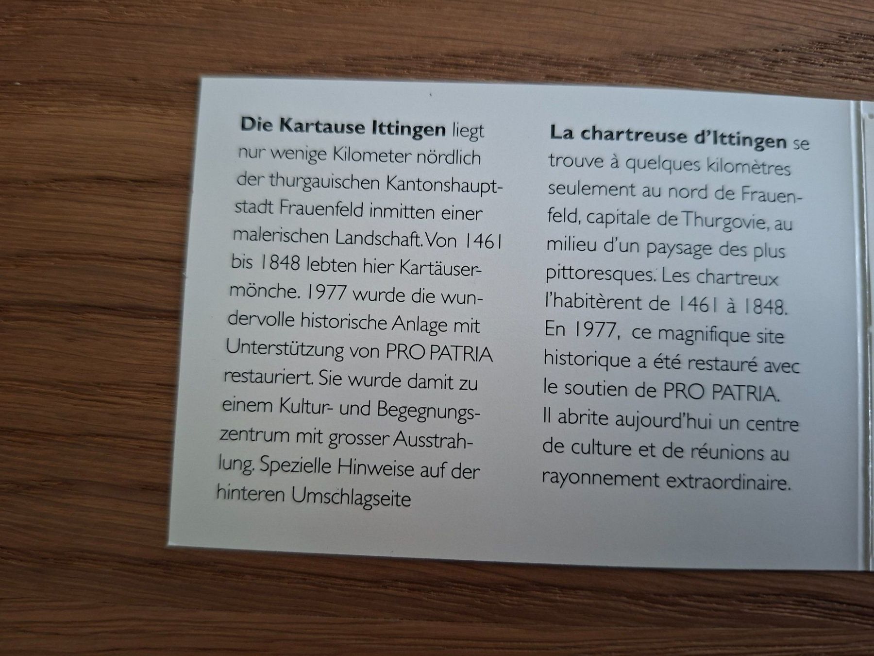 Tutti i francobolli: Markenheftchen Pro Patria 1997 – Nuovo (secondo la descrizione) da Hinterkappelen venduto da 1399 1
