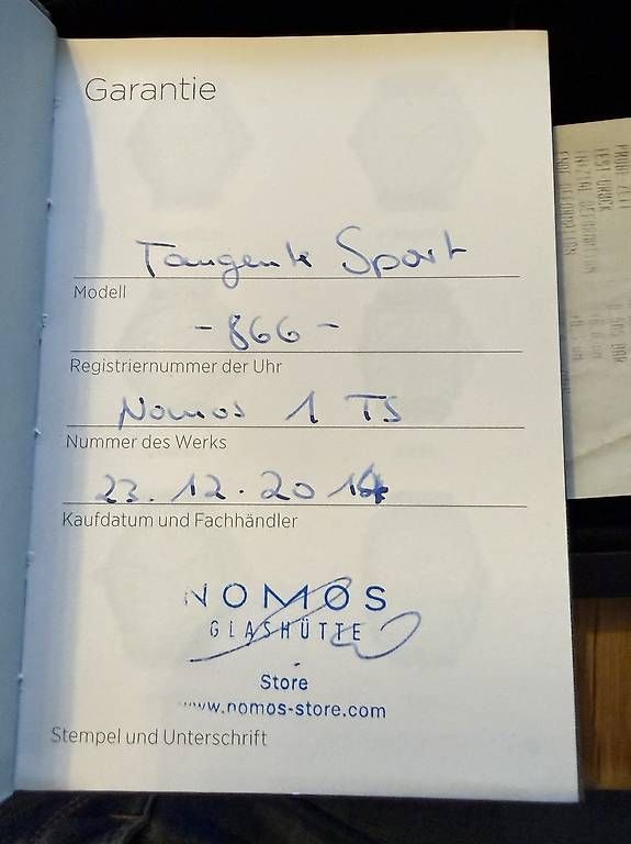 Nomos Uhren: Nomos Tangente Sport – Gebraucht aus Lohn-Ammannsegg von Tkiener 4