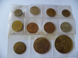 Diverse Sammlung von alten Jetons und Medaille, Neu Zustand