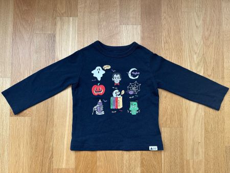 GAP Halloween Shirt Gr. 92, Langarm, Dunkelblau, Top Zustand
