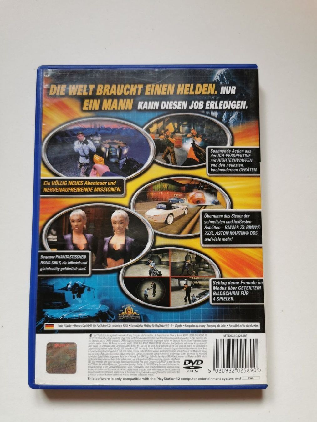 Sony Giochi: Ps 2 - 007 Agent im Kreuzfeuer – Usato da Lenzburg venduto da eyworld 2