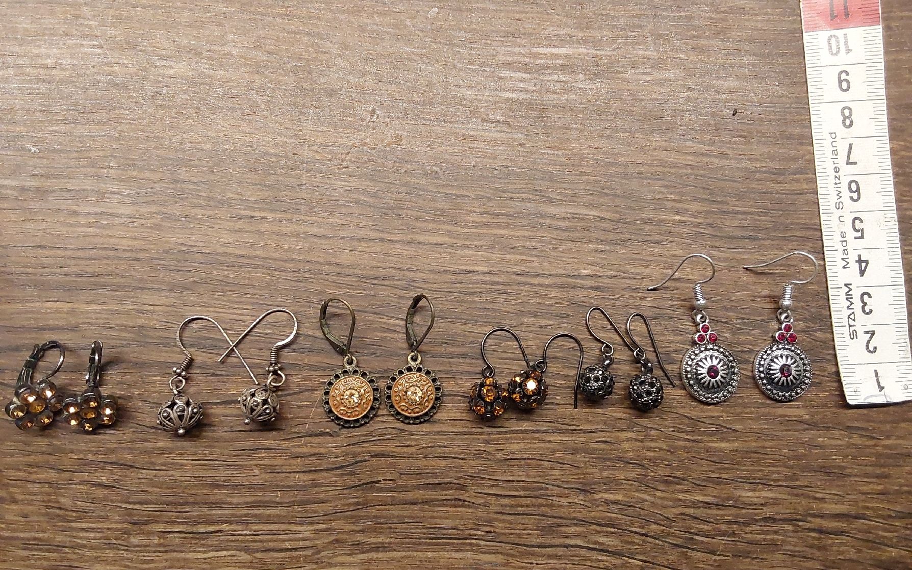 Orecchini pendenti & Orecchini a lobo: 6 Paar Ohrschmuck – Usato da Köniz venduto da scopello12 1