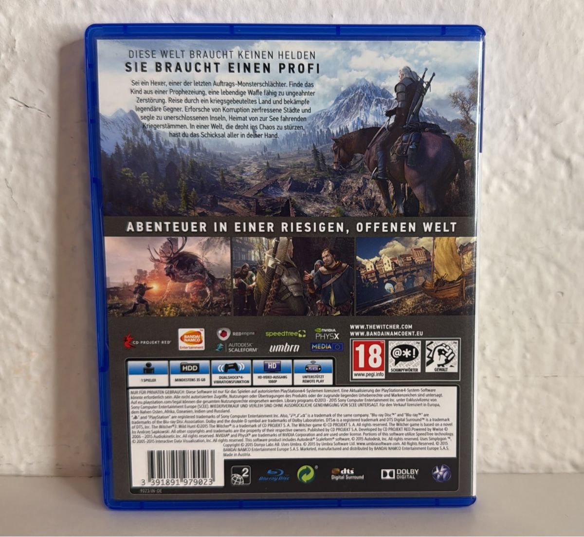 Sony Spiele: The Witcher 3 Wild Hunt -  PS4/PS5 Game – Gebraucht aus Ehrendingen von bubulence 1