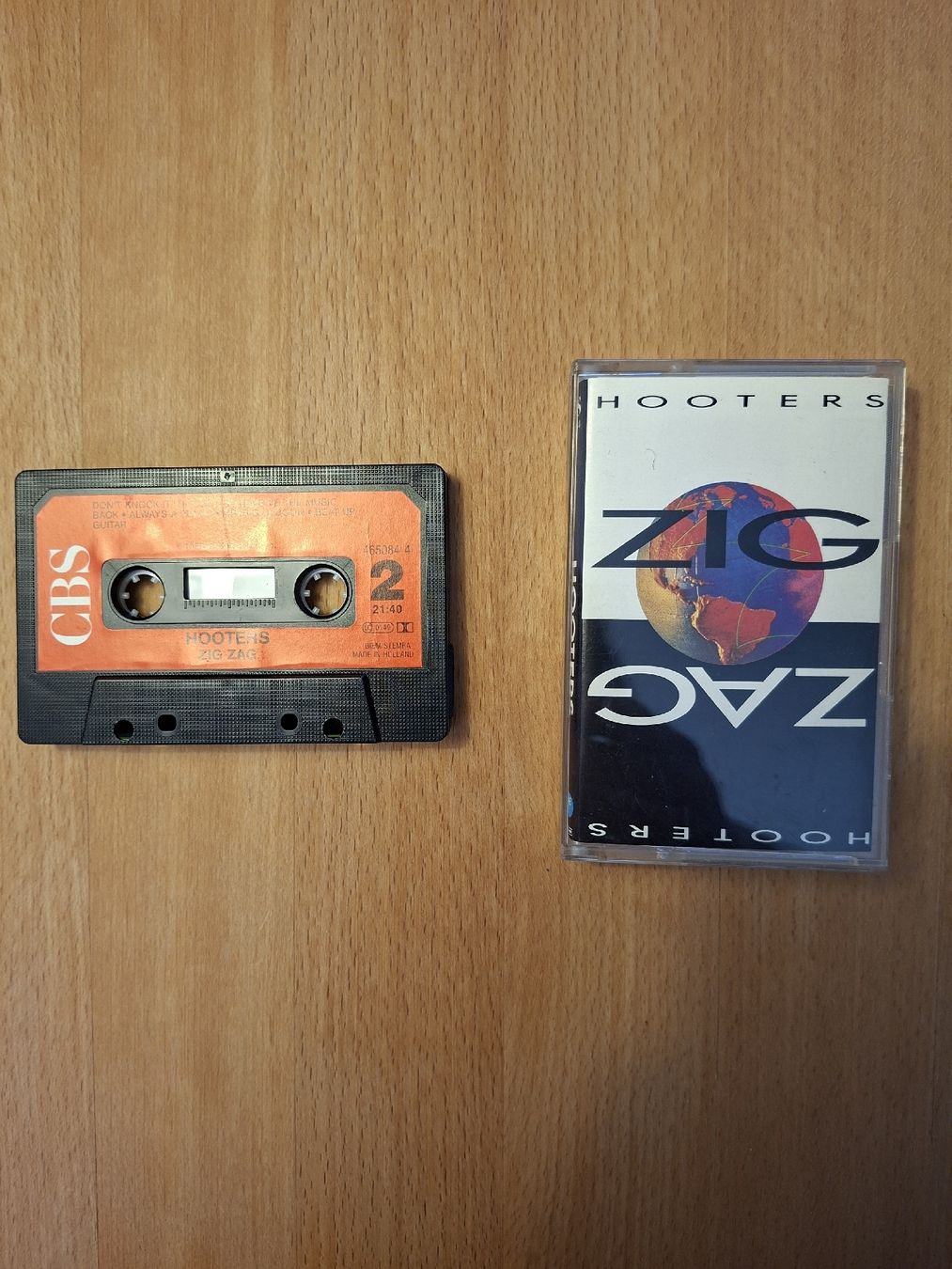 Cassettes audio: Hooters Zig Zag Kassettenband – D'occasion à Horboden par hasel555