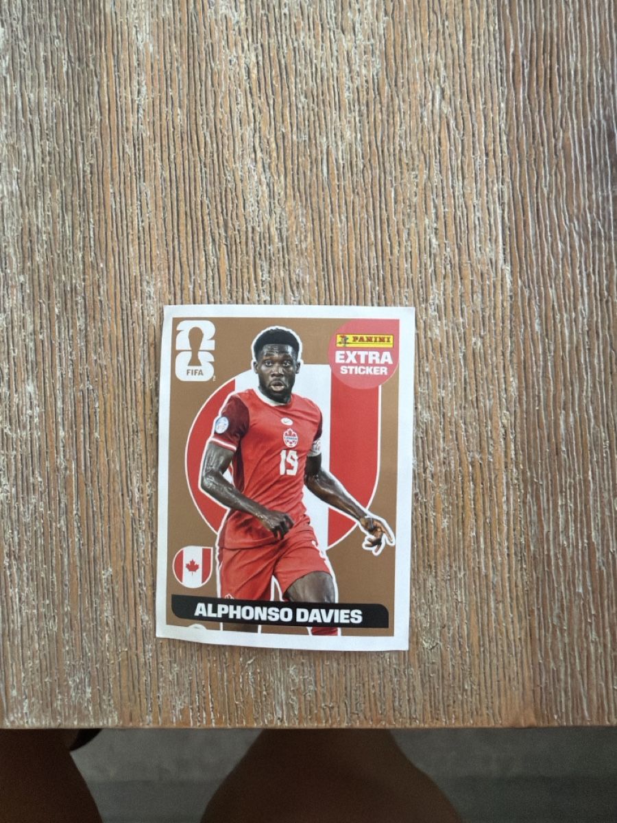 Panini Cartes à collectionner: Alphonso Davies Bronze Extra Sticker WM 2026  – D'occasion à Aeschi b. Spiez par Spatzumuus1