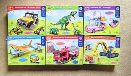 6 stk - Toy Lino Building Block Sets 6 Pack New Condition