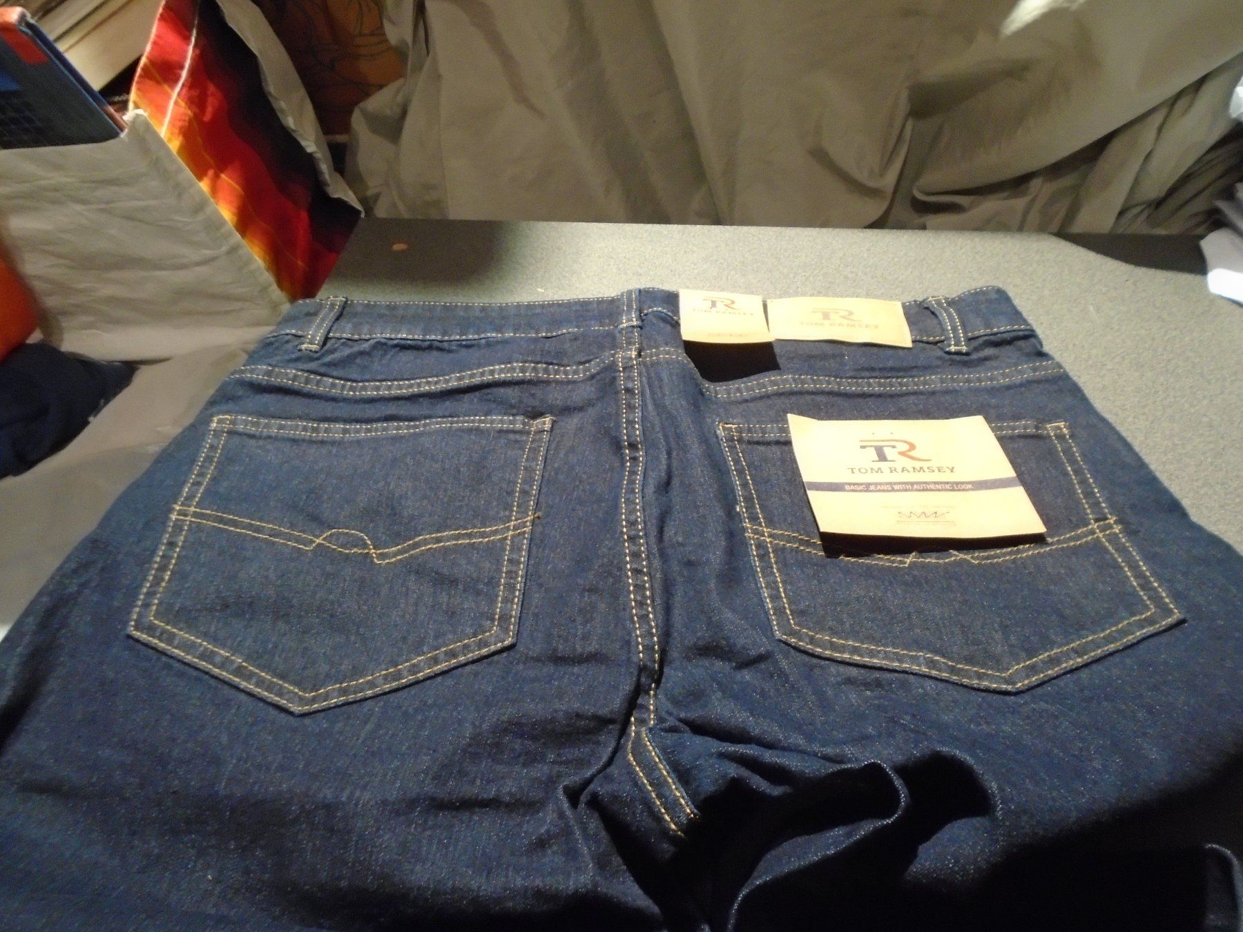 Jeans: Jeans Grösse 48, Tom Ramsey, dunkelblau – Usato da Zürich venduto da abraxas1291 1