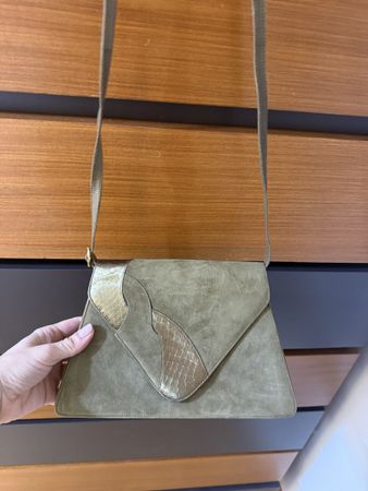 Wildleder Tasche vintage
