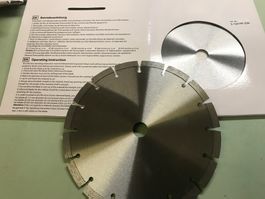 Diamant Trennscheibe Ø 230mm neu & originalverpackt