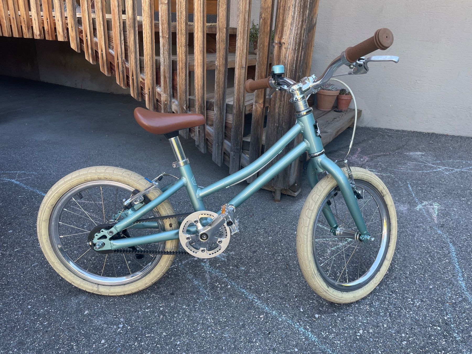 Siech Biciclette: Kindervelo Siech 16 Zoll light green – Usato da Untervaz venduto da best08 1