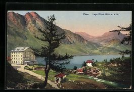 AK Piora, Partie am Lago Ritom, 1916