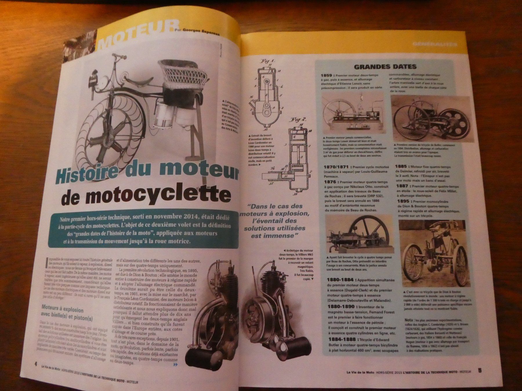 Riviste & Magazine: HISTOIRE COMPLETE DEL LA TECHNIQUE MOTO 2014, Heft 1,2,3 – Usato da Würenlos venduto da KKMeister 7