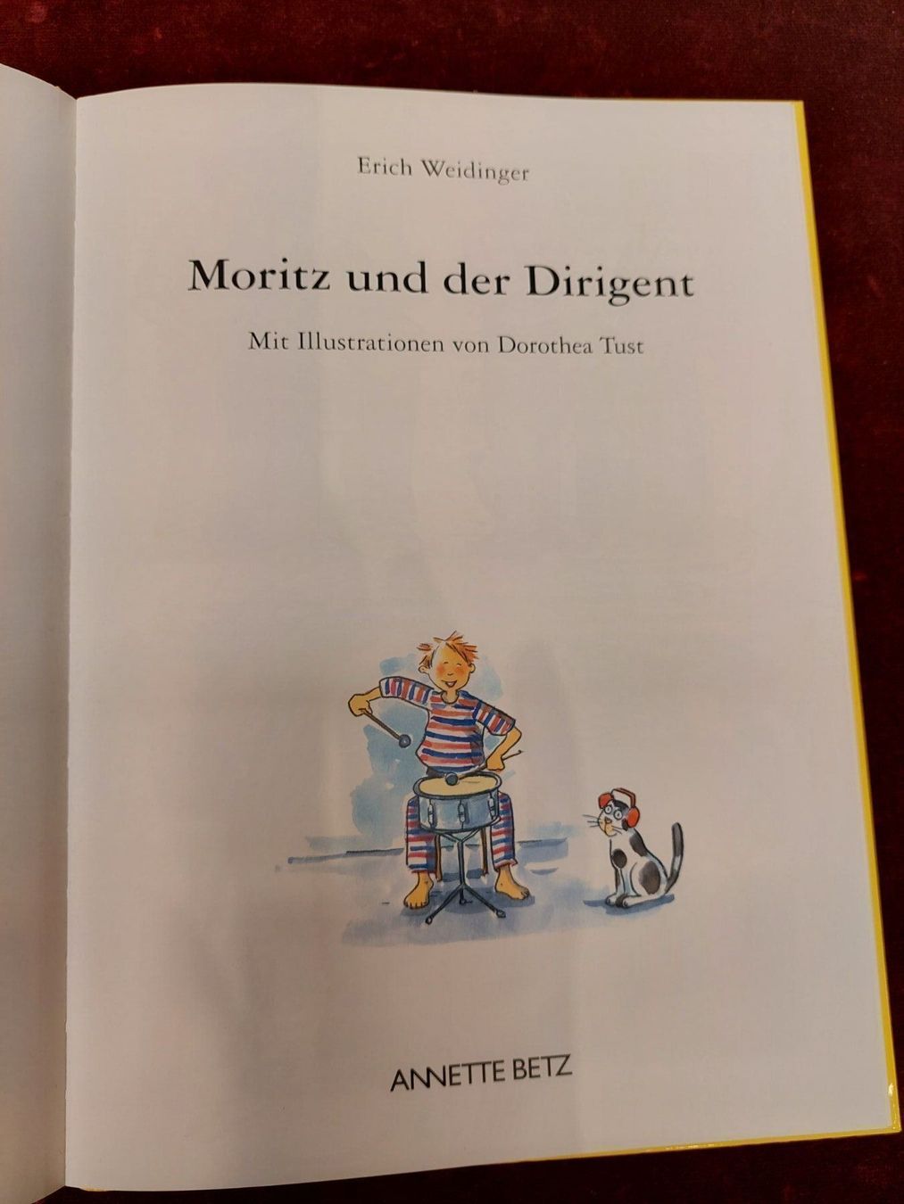 Libri: Buch  Moritz und der Dirigent – Nuovo (secondo la descrizione) da Davos-Platz venduto da musikhauskollegger 1