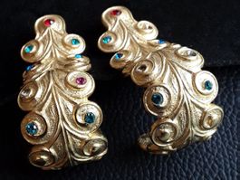 Vintage Top Ohrclips 80er Jahre