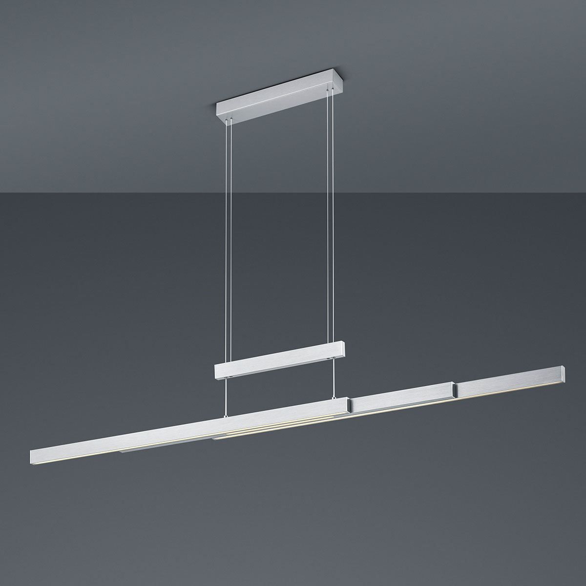 Lampadari & plafoniere: LED Pendelleuchte, Nickel, 150 cm Höhe – Nuovo (secondo la descrizione) da Kreuzlingen venduto da Smart-Light