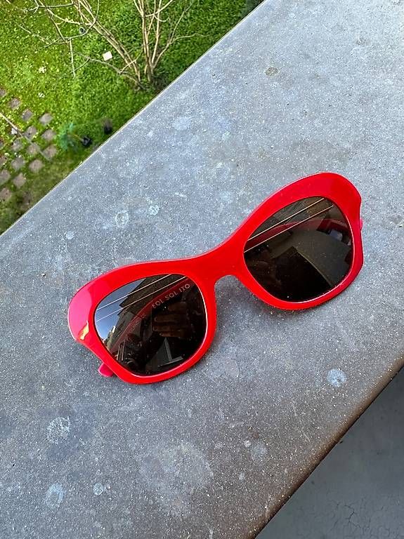 Occhiali & Lenti: Rote Sol Sol Ito Sonnenbrille mit Original-Etui – Usato da Luzern venduto da dariajenni 3