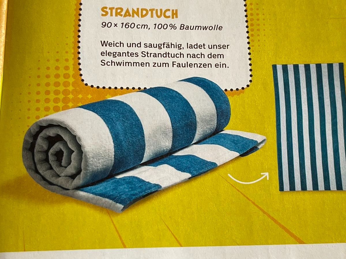 Coop Teli da bagno: Badetuch/Strandtuch Beach Towel. **NEU** – Nuovo e nell'imballaggio originale da Allenwinden venduto da Obalu