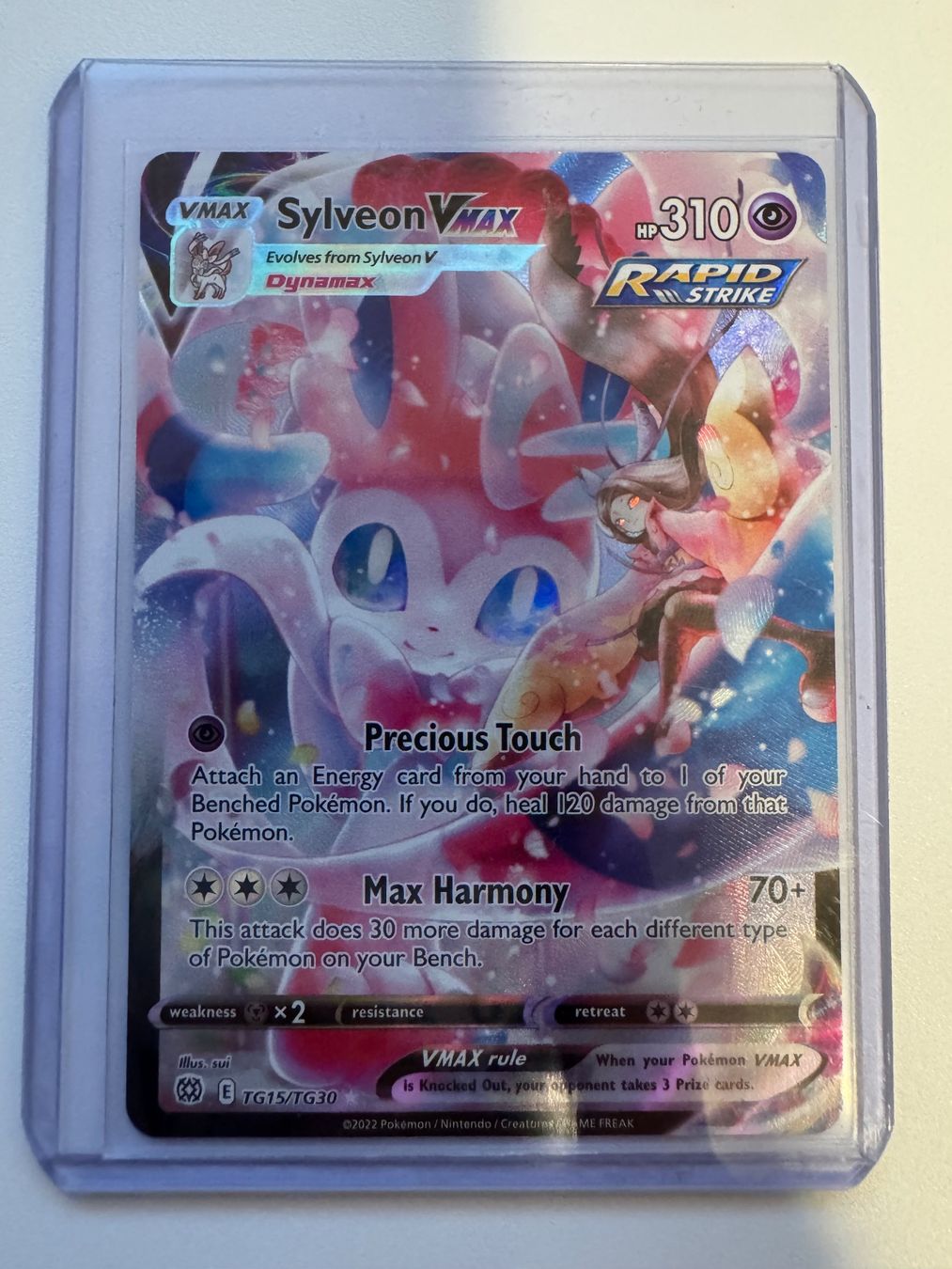 Pokémon Carte collezionabili: Sylveon VMAX BRS TG15 – Nuovo (secondo la descrizione) da Winterthur venduto da hershanking