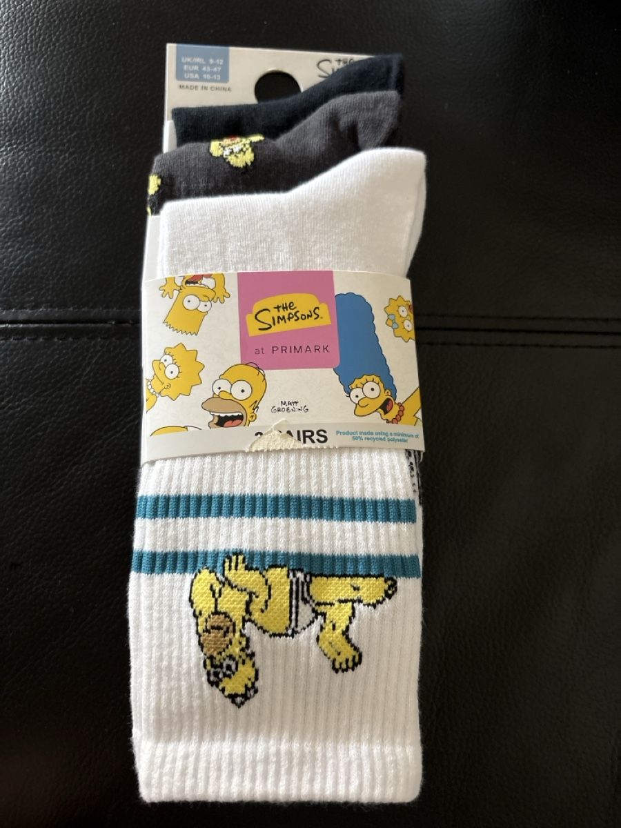 Socken: Socken The Simpsons Gr. 43-47 – Neu und originalverpackt aus Luzern von Glitzer76