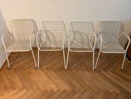 4x Vintage Stühle - EMU Rio, 2 Varianten, Gartenstühle