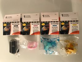 4 Tintenpatronen Ink Cartridge D&C-363