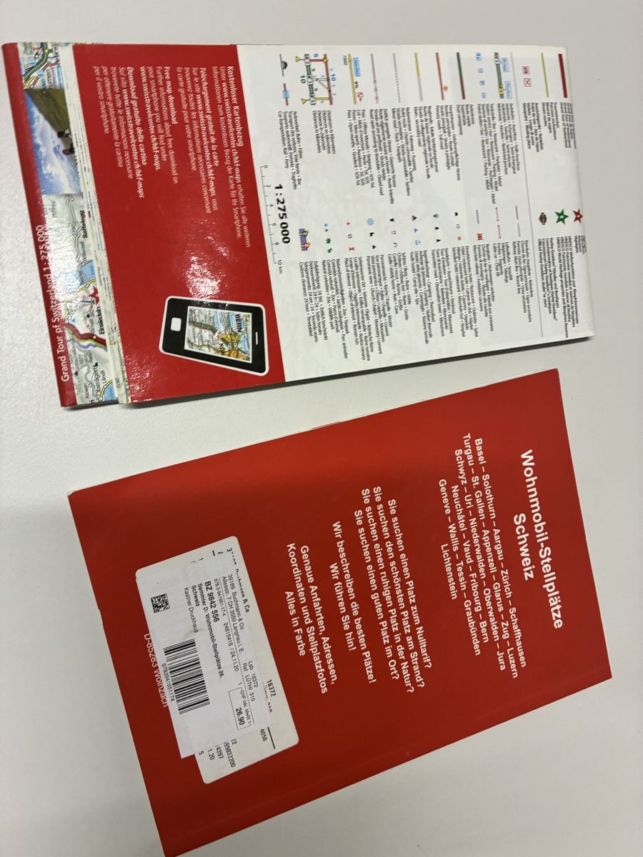 Cartoline: Karte Stellplätze  – Usato da Schüpbach venduto da Tluky 1