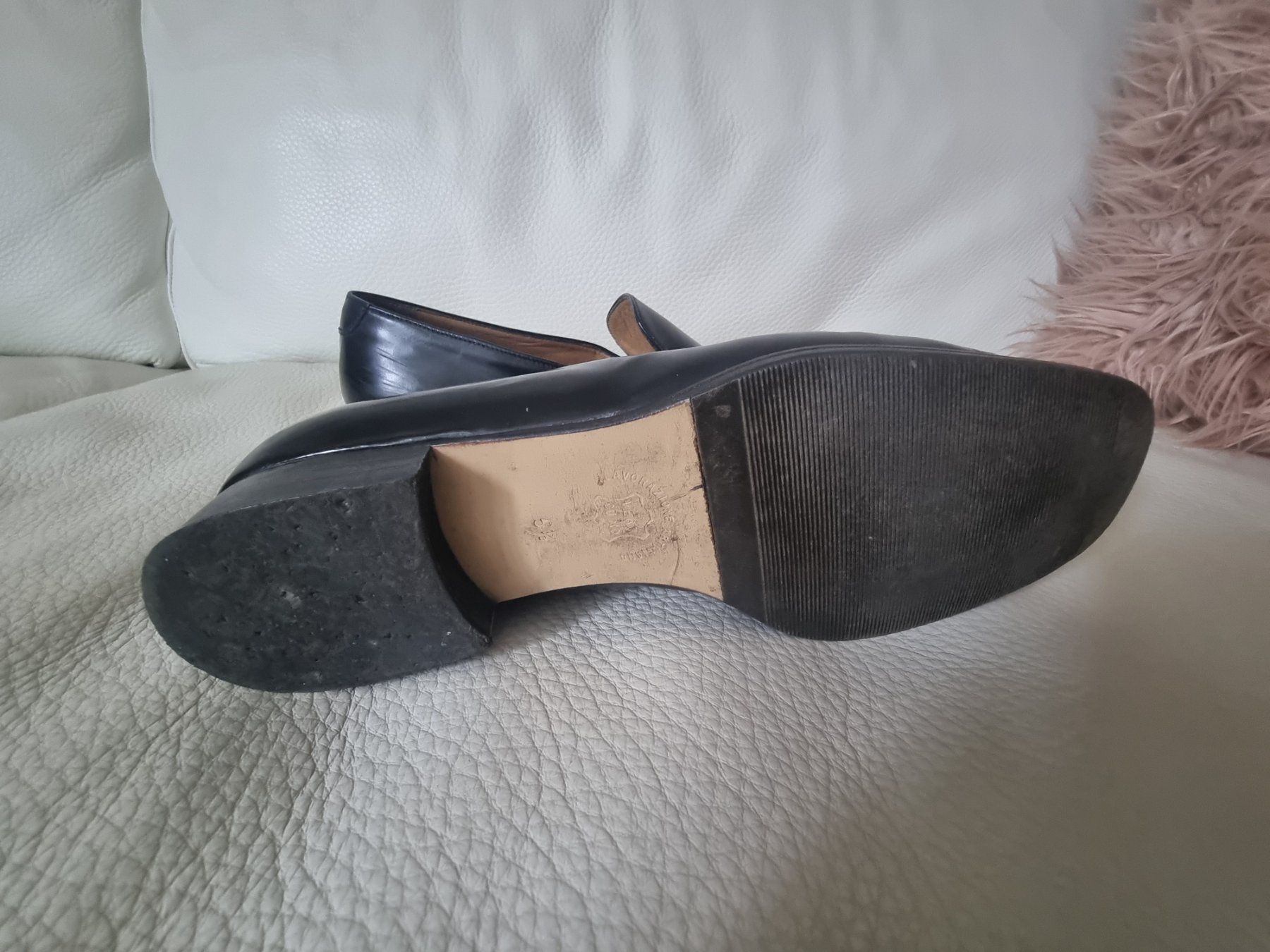 Navyboot Scarpe da donna: Navyboot schwarze Mokassins, Grösse 38 (5 1/2 – Usato da Embrach venduto da alohasnoopy01 2