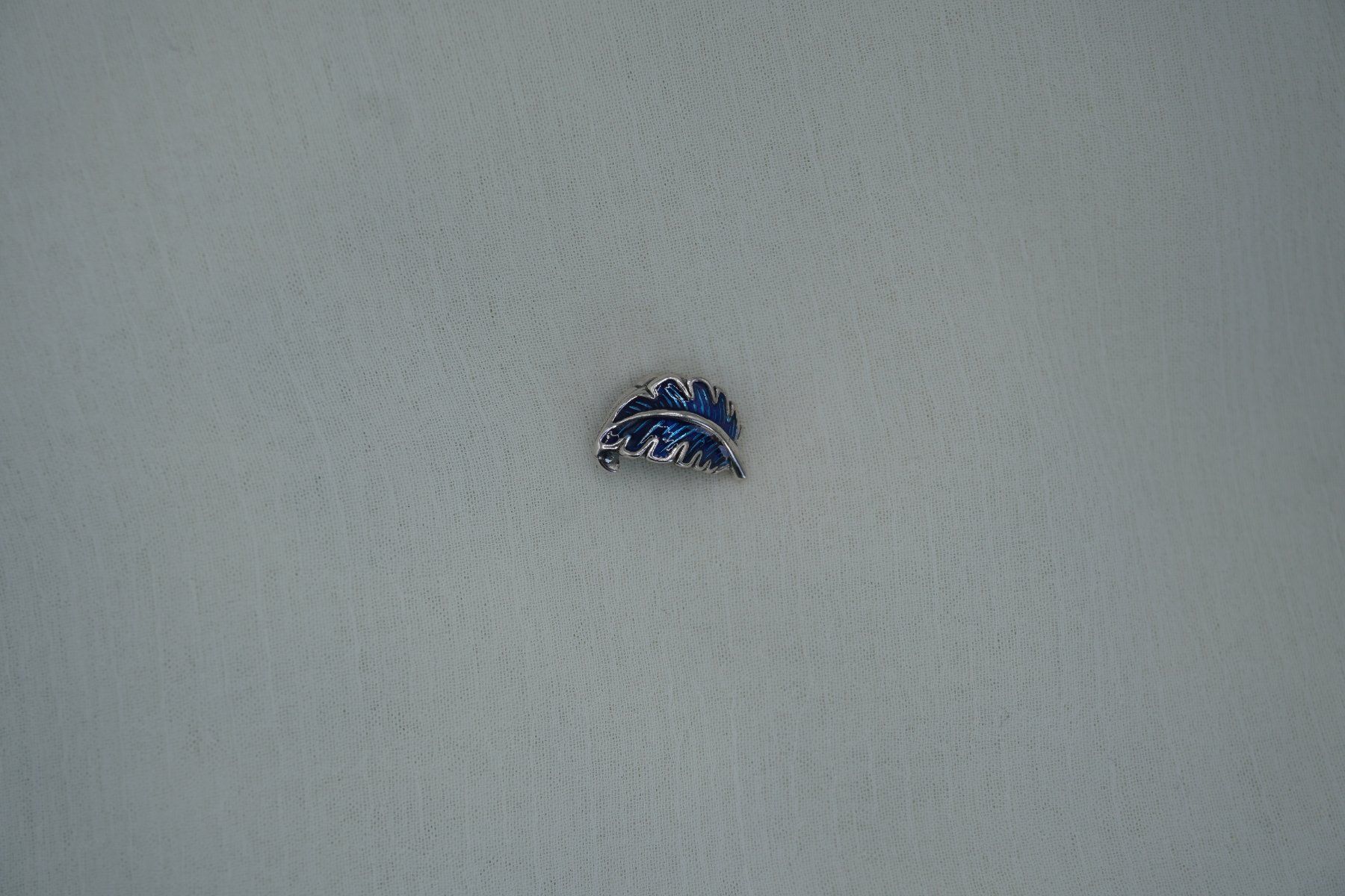 Ciondoli: Charm "blaue Feder" zu Pandora Silber 925 – Nuovo (secondo la descrizione) da Niederbüren venduto da Fidi5 3