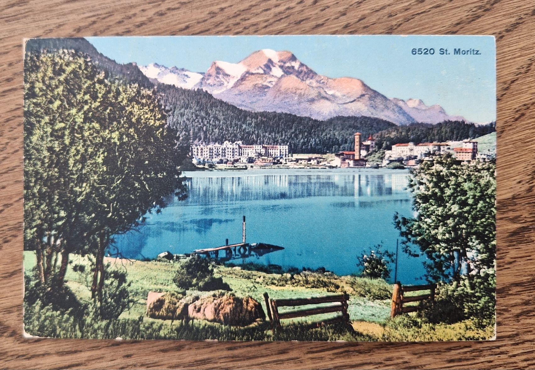 Ansichtskarten: St. Moritz – Gebraucht aus Ebikon von Donar50