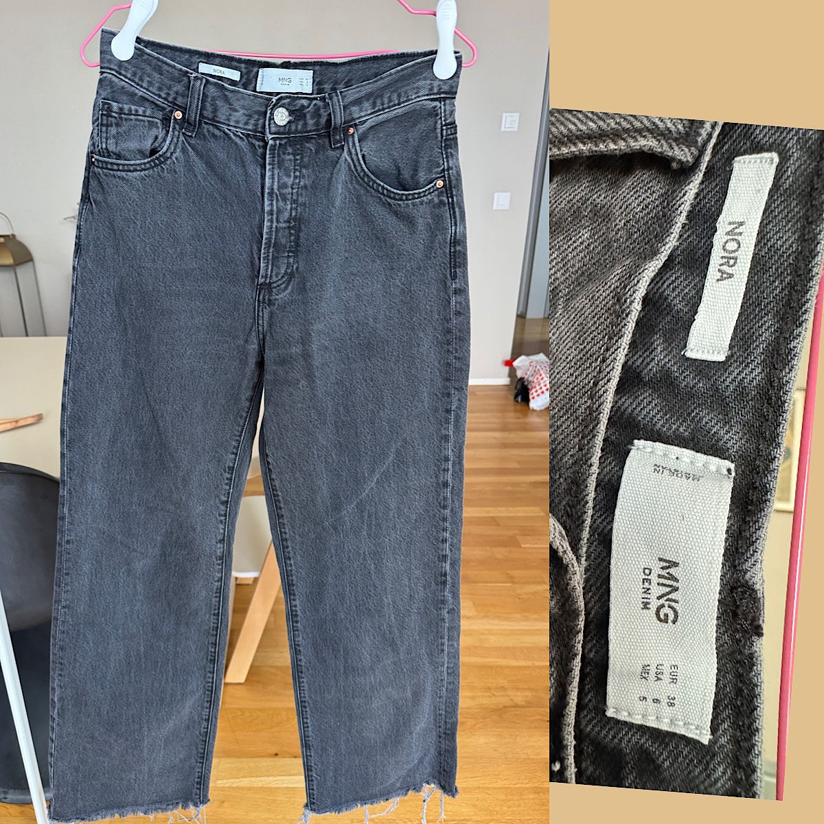 Mango Jeans: Damen Jeans Nora grau Mango 38 – D'occasion à Galgenen par rpoto