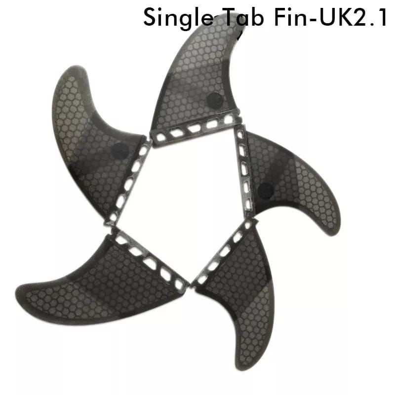 Tavole da surf e di nuoto: Futur system Tri-quad Set Finnen – Nuovo e nell'imballaggio originale da Winterthur venduto da Neilpryde01 1