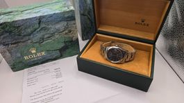Rolex Oyster Perpetual Date Uhr Stahl guter Zustand
