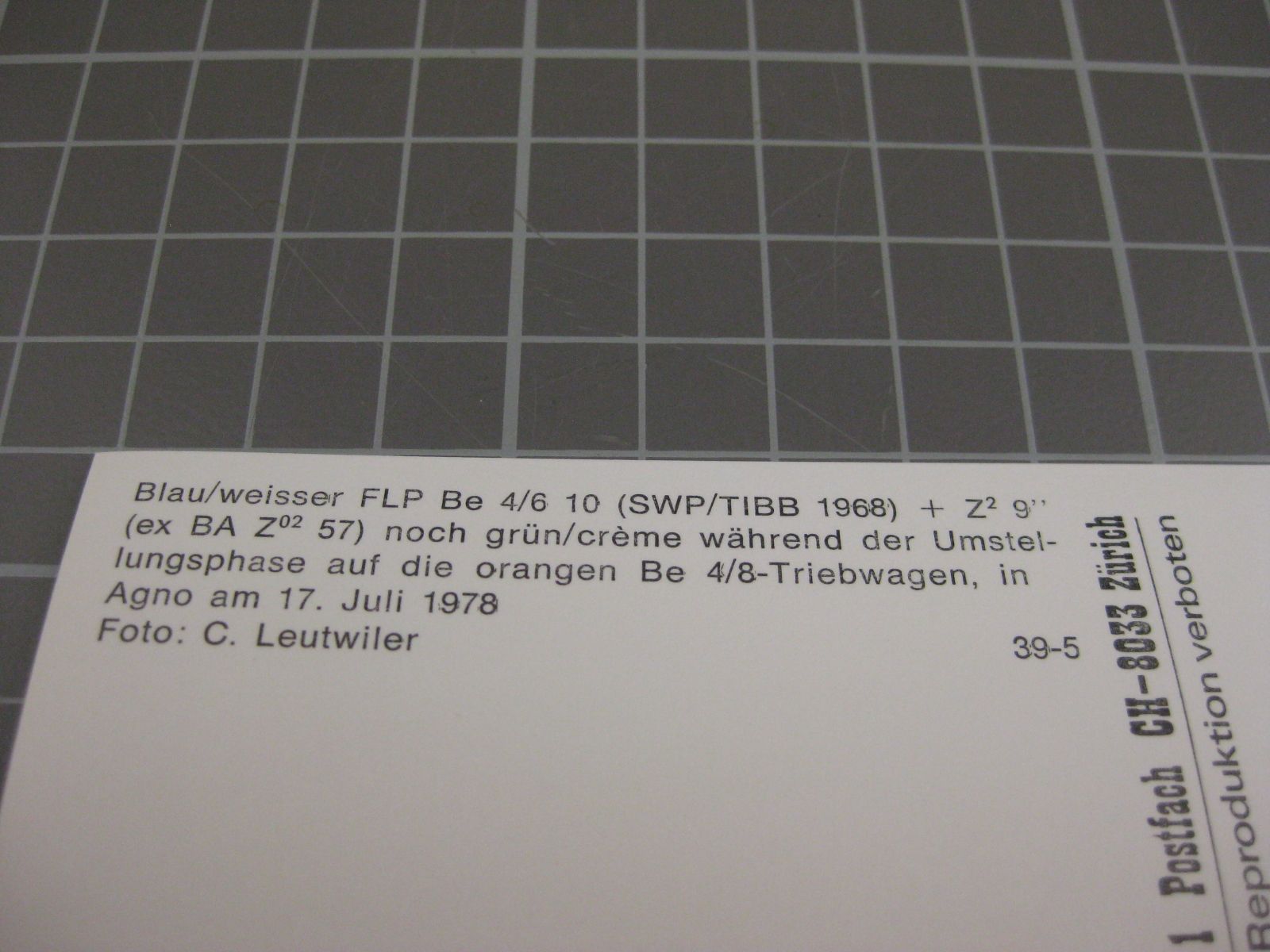 Cartoline postali: AK Agno Bahnhof mit Zug – Nuovo (secondo la descrizione) da Malters venduto da Marosko 2