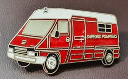 S143 - Pin Feuerwehr Auto Sapeurs Pompiers