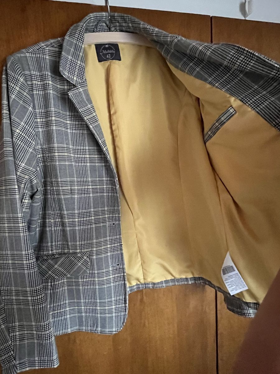 Giacche: Veste blazer à carreaux Multiblu taille 42 – Nuovo (secondo la descrizione) da Saillon venduto da Bleuazul 1