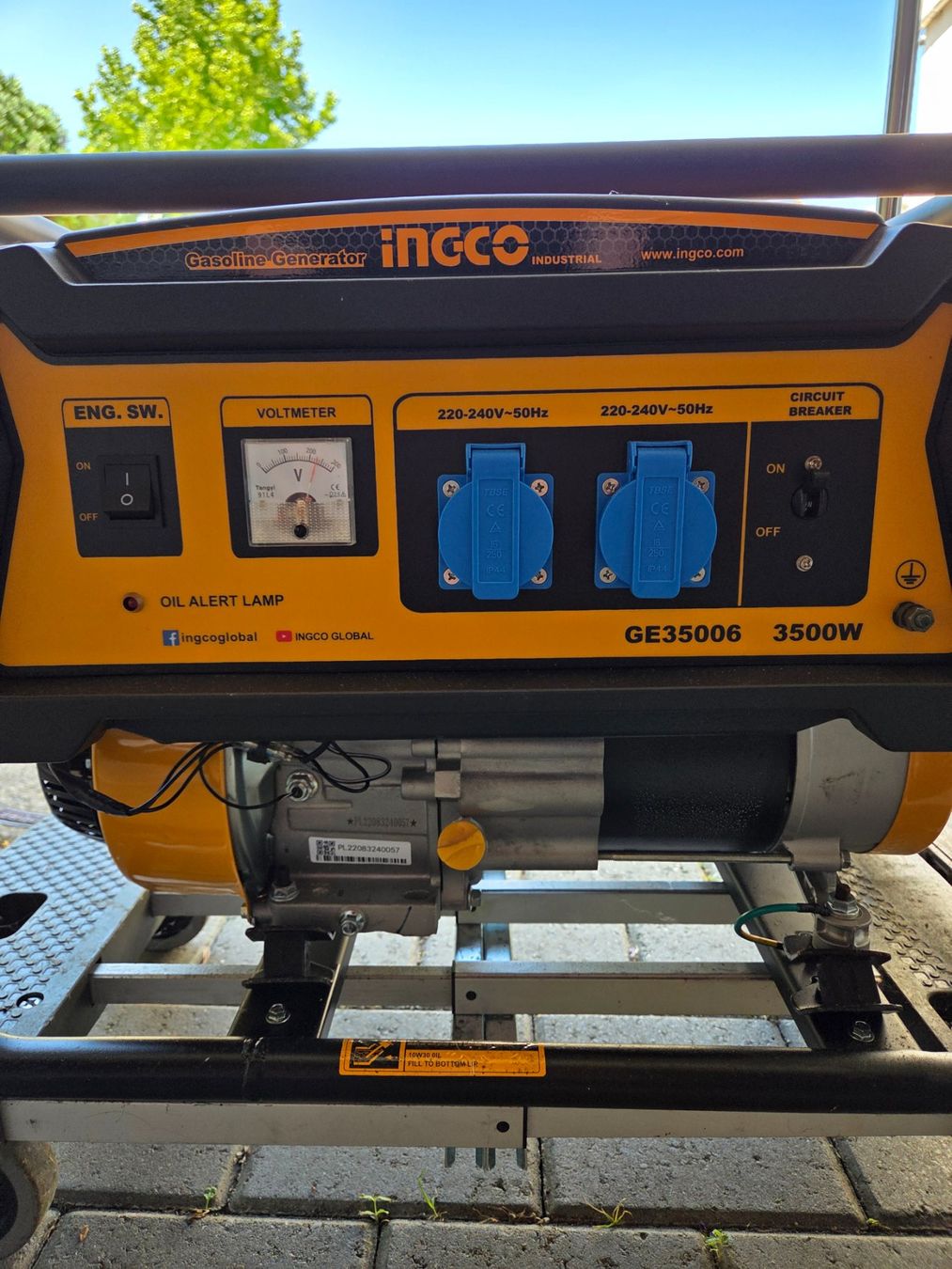 Generatori di corrente: iNGCO GE35006 Generator – Nuovo (secondo la descrizione) da Niederönz venduto da fra_2jdg 1